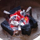 【京の炭】 鞍馬炭　においのしない「小割れ　特級品」　5kg　【室内使用の七輪に最適 火鉢 手あぶり 囲炉裏 バーベキ…