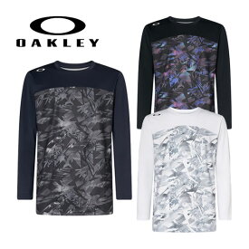 【2023 春夏】オークリー【OAKLEY】メンズ Striking Qd LS Graphic Tee 3.0 FOA405195 長袖シャツ (野球/ベースボール/男性/トレーニングウェア/スポーツウェア/ロンT/吸汗速乾/ストレッチ)