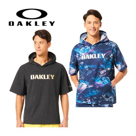 【2024 春夏】オークリー【OAKLEY】野球 メンズ Striking Light Knit Hoody 5.0 FOA406364 (男性用/ベースボール/パーカー/フーディー/半袖/トップス/トレーニングウェア/スポーツウェア/吸汗速乾/ストレッチ)