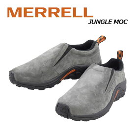 メレル 【MERRELL】 メンズ ジャングル モック / JUNGLE MOC J60805 ピューター アウトドアシューズ スニーカー 2023春夏継続 (男性用/カジュアルスニーカー/スリッポン/スリップオン/スエード/タウンユース/アウトドア/キャンプ)