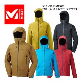 ミレー 【MILLET】 メンズ ティフォン 50000 ウォーム ストレッチ ジャケット / TYPHON 50000 WARM ST JKT MIV01554 (男性用/アウター/ジャケット/ジャンパー/防水/透湿性/ストレッチ/防寒/保温/登山/トレッキング/アウトドア)