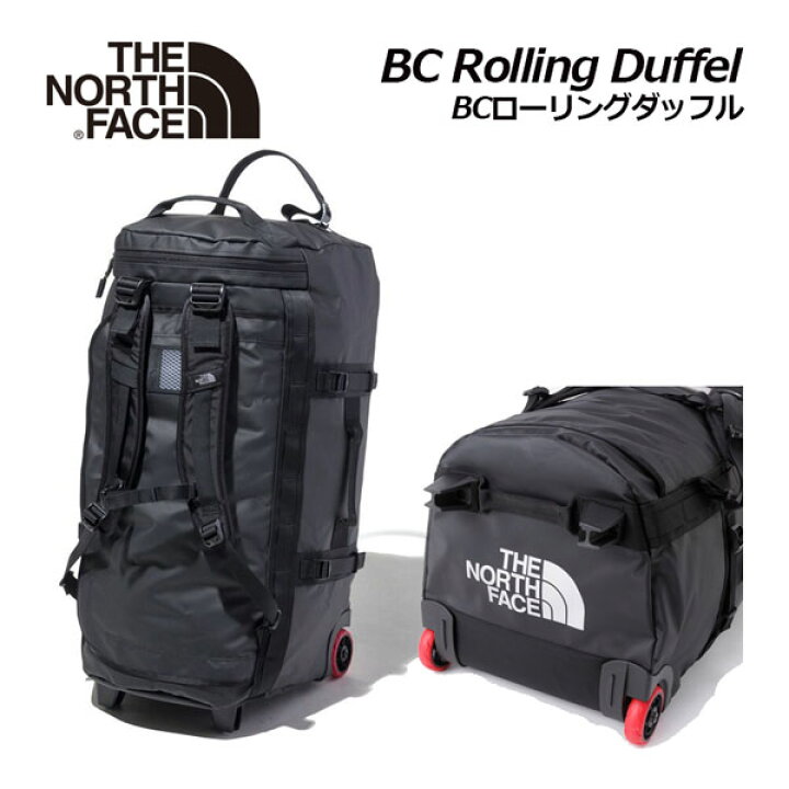 最大89％オフ！ 23ss ノースフェイス BCローリングダッフル BC Rolling Duffel NM82308 カラー K THE