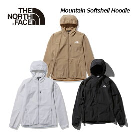 ノースフェイス 【THE NORTH FACE】 メンズ マウンテンソフト シェル フーディ / Mountain Softshell Hoodie NP22303 2023春夏 (男性用/ソフトシェルジャケット/アウター/ジャケット/薄手/アウトドア/キャンプ/クライミング/登山)