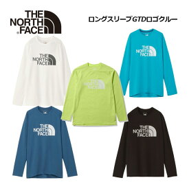 ノースフェイス【THE NORTH FACE】メンズ ロングスリーブGTDロゴクルー / L/S GTD Logo Crew NT12377 2024春夏継続 (男性用/Tシャツ/長袖シャツ/ロンT/吸汗速乾/抗菌防臭/アウトドア/スポーツウェア)