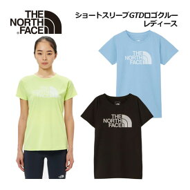 ノースフェイス【THE NORTH FACE】レディース ウィメンズ ショートスリーブ GTDロゴクルー / S/S GTD Logo Crew NTW12376 2024春夏継続 (女性用/Tシャツ/半袖/シャツ/吸汗速乾/抗菌防臭/UVケア/ランニング/ランシャツ/スポーツウェア/アウトドア)