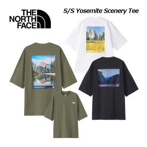 �U�E�m�[�X�E�t�F�C�X�yTHE NORTH FACE�z���j�Z�b�N�X �V���[�g�X���[�u ���Z�~�e �V�[�i���[�e�B�[ / S/S Yosemite Scenery Tee NT32436 (�����Y/���f�B�[�X/T�V���c/�����V���c/�g�b�v�X/UV�J�b�g/�A�E�g