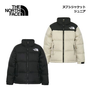 【2025 秋冬】ザ・ノース・フェイス【THE NORTH FACE】キッズ ジュニア アウトドアジャケット ヌプシ ジャケット / Nuptse Jacket NDJ92531 ダウンジャケット (子供用/小学生/アウター/スタッフバッグ付