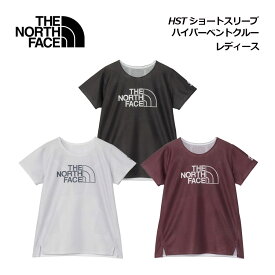 【2025 春夏】ザ・ノース・フェイス【THE NORTH FACE】レディース ウィメンズ HST ショートスリーブ ハイパーベントクルー NTW12577 (女性用/Tシャツ/半袖/シャツ/吸汗速乾/ランニング/マラソン/ランシャツ/スポーツウェア/トレーニングウェア/アウトドア)