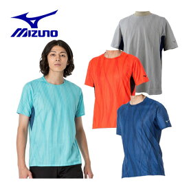 【2023 春夏】 ミズノ 【MIZUNO】 メンズ ドライエアロフロー Tシャツ 32MAA020 (男性用/半袖/半袖シャツ/トレーニングシャツ/スポーツウェア/吸汗速乾/通気性)