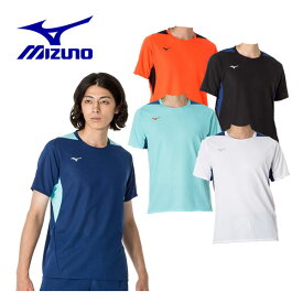 【1点までメール便可】 【2023 春夏】 ミズノ 【MIZUNO】 メンズ ドライエアロフロー Tシャツ 32MAA021 (男性用/半袖/半袖シャツ/トレーニングシャツ/スポーツウェア/吸汗速乾/通気性)