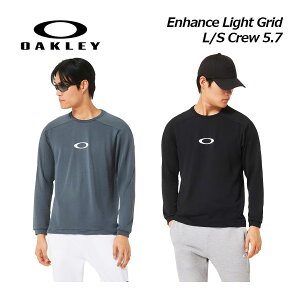 y2025 H~zI[N[yOAKLEYzY Enhance Light Grid L/S Crew 5.7 FOA408123 (jp//Vc/T/OX[u/g[jOEFA/X|[cEFA/z/Xgb`)