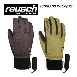 ロイシュ 【reusch】 ユニセックス スキーグローブ スキー手袋 REUSCH HIGHLAND R-TEX XT / ハイランド R-TEX XT 6102240 (スキーグラブ/メンズ/レディース/フルレザーグローブ/5本指/ロイッシュ)