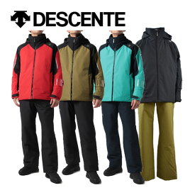 【2022-2023】 デサント 【DESCENTE】 メンズ スキーウェア セットアップスーツ / MEN'S SUIT 上下セット DWMUJH70 (男性用/スキー用品/ラクシングパンツ/スキースーツ/ツーピース/ヒートナビ/暖かい) 【オススメ】