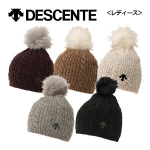 y1_܂Ń[։zfTgyDESCENTEzfB[X XL[Lbv jbgLbv WOMEN'S KNIT CAP DWCWJC63 XL[Xq (p/EBY/EHb`Lbv/b`Lbv/jbgr[j[/