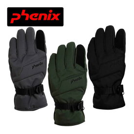 【2023-2024】フェニックス【PHENIX】メンズ スキー グローブ Transcends Shade Gloves ESM23GL13 5本指 スキー手袋 (男性用/スキーグラブ/スキー小物/防水)
