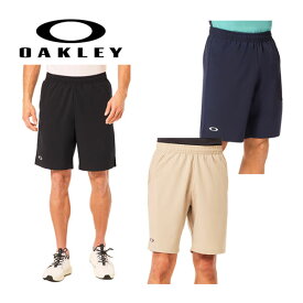 【2024 春夏】オークリー【OAKLEY】 メンズ Enhance Woven Shorts 1.0 FOA406327 (男性用/ハーフパンツ/ショートパンツ/トレーニングウェア/スポーツウェア/半ズボン/短パン/吸汗速乾/ストレッチ)