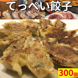 【楽天1位】職人が作る本気のてっぺい餃子300個入り【25個×12】　国産豚肉　ラーメンやビールとの相性バッチリ 同梱OK！　【無添加】無化調　※北海道と沖縄は3,980円以上注文時も別途送料1300円かかります。
