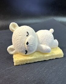 SNSで大バズリ！【おねんねクマちゃん】×1個★可愛すぎて食べるのがもったいない◆癒やし◆可愛いい〜人気！～◆冷凍◆話題の映えスイーツ★ギフト★大切な方へ★北海道・沖縄は別途送料1,300円