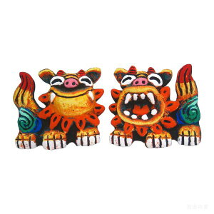 シーサー【米子焼】 めんそーれM 黒 Mサイズ 石垣島 沖縄 シーサー 特産品 通販 焼き物 沖縄土産 お土産