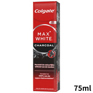 RQ[g }bNXzCg `R[ Colgate Toothpaste Max White CHARCOAL 75 ml  Y zCgjO fB[vNWO R[q[D Y Y z XeC ̉΂ P