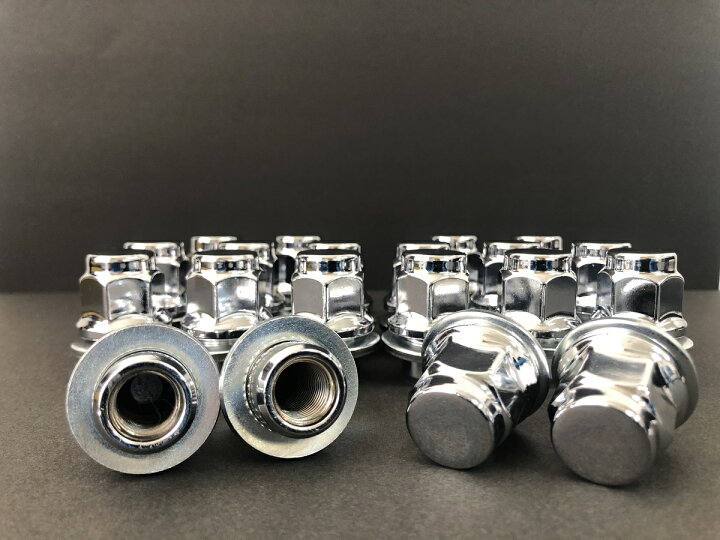 楽天市場】トヨタ 純正ホイール用 平面座ナット 21H M12×1.5 高さ:37.5 