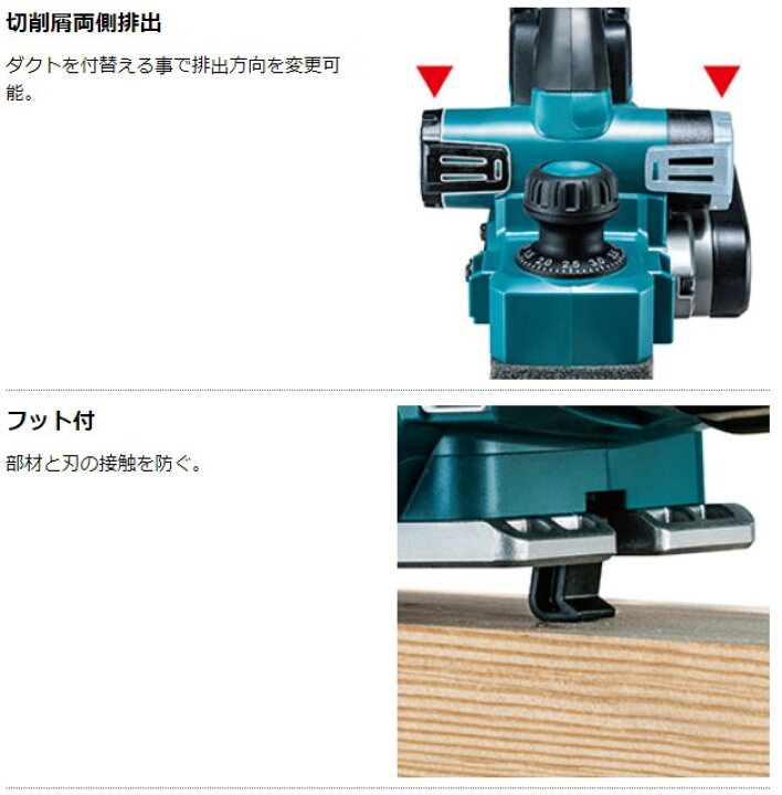 楽天市場】マキタ 40Vmax 82mm充電式カンナ KP001GRDX (バッテリBL4025 