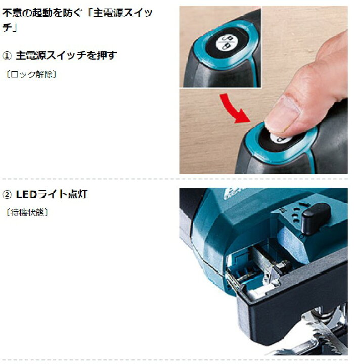 楽天市場】マキタ 18V 充電式ジグソー JV184DZK 本体+ケースのみ 