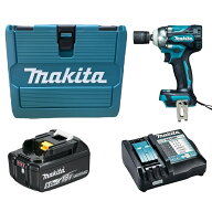 マキタ 18V 充電式インパクトレンチ TW300DRG (バッテリBL1860B・充電器DC18RF・ケース付) ソケット別売