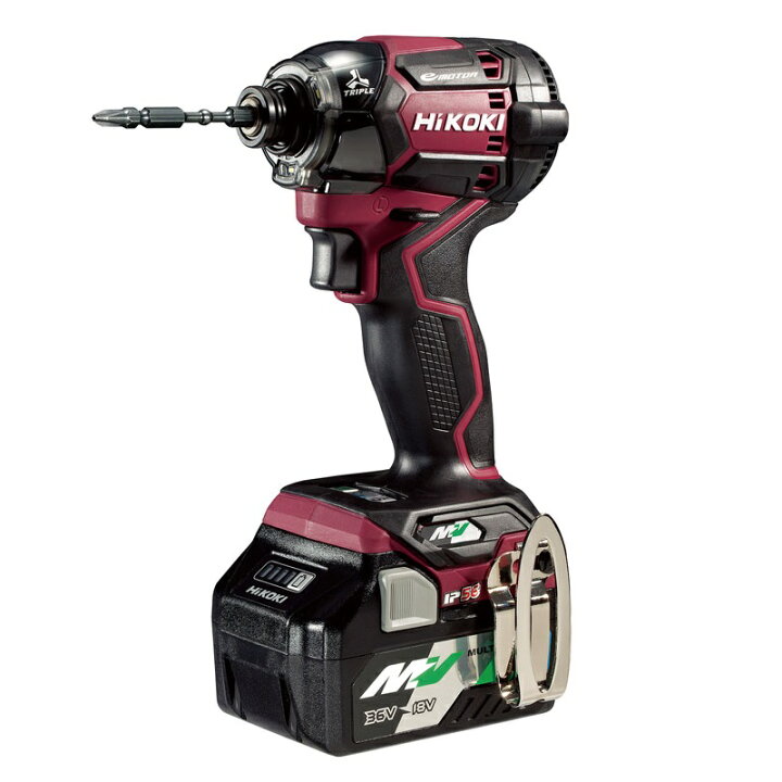 楽天市場】電池合計3個 HiKOKI ハイコーキ マルチボルト36V インパクト  