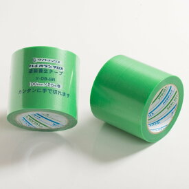 ダイヤテックス パイオランクロス 塗装養生テープ Y-09-GR 100mm×25m 1箱 18巻 パイオランテープ