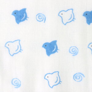 季ごころ屋 ガーゼハンカチ ちどり 単品 日本製 綿100% 男女兼用 ガーゼ ハンカチ ふきん 手拭き 縁起柄 和柄 和雑貨 かわいい タオル 手芸 マスク 材料 熱中症 敬老 洗顔 粗品 プレゼント ギ