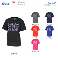 JUIC ジュウイック Racket²（Racket2）卓球 半袖Tシャツユニフォーム 5715 ラケット×ボール柄プリント …