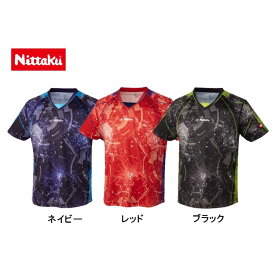 ニッタク Nittaku ブライトシティシャツ NW-2209 2023年新製品 卓球ユニフォーム 男女兼用