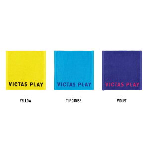 VICTAS �o�C�J���[�e�L�X�g���S�n���h�^�I�� BYCOLOR TEXT LOGO HAND TOWEL 692301 2023�N�t�V��