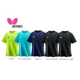 バタフライ Butterfly ウィンロゴ・Tシャツ2 46420 卓球練習用Tシャツ 全国送料無料 2023年秋新作