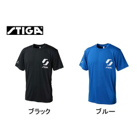 STIGA スティガ ロゴTシャツJP-II 卓球練習用Tシャツ 2023年春新作