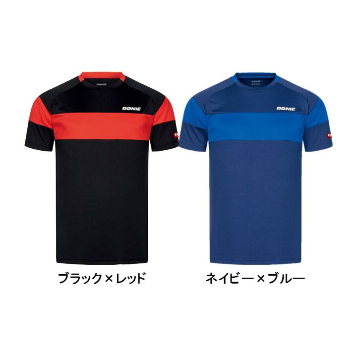 楽天市場】DONIC ドニック シャツ スレート ゲームシャツ 卓球 