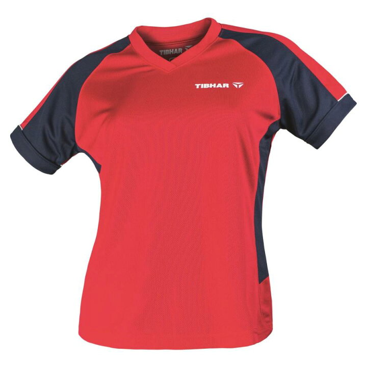 TIBHAR（ティバー） - ひら卓屋 TIBHAR (ティバー) 卓球 MUNDO LADY シャツ レディース PPJステッカー付き