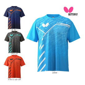 BUTTERFLY バタフライ レクート・Tシャツ 46790 卓球練習着 2024年秋新作 ※欠品商品は5月入荷予定