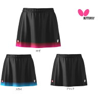 BUTTERFLY バタフライ リノア・スカート 52219 卓球女性用スコート レディース 2024年秋新作　※12月入荷…