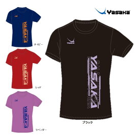 ヤサカ YASAKA ロゴにゃんこTシャツV トレーニングシャツ 卓球Tシャツウェア2024年秋新作