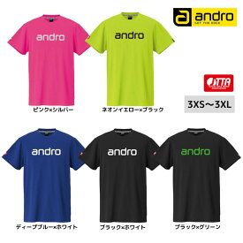 andro アンドロ ナパTシャツ デオ DEO 卓球ユニフォーム 2025年春新作