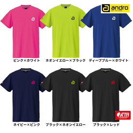 andro アンドロ ナパTシャツ デオ アルファ DEO ALPHA 卓球ユニフォーム 2025年春新作