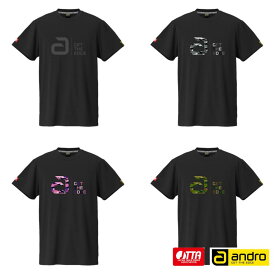andro アンドロ ナパTシャツ デオ CI DEO CI 卓球ユニフォーム 2025年春新作