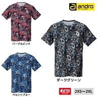 andro アンドロ フルデザインシャツ U FULL DESIGN SHIRT 卓球ユニフォーム 2026年春夏新作