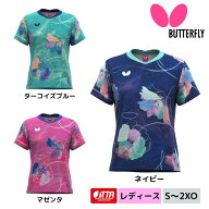 バタフライ Butterfly ハルネオ・シャツ 47899 卓球ユニフォーム 女性用 レディースウェア 2026年春夏新作
