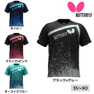 バタフライ Butterfly ブリンカ・Tシャツ 47910 卓球練習着 2026年春夏新作