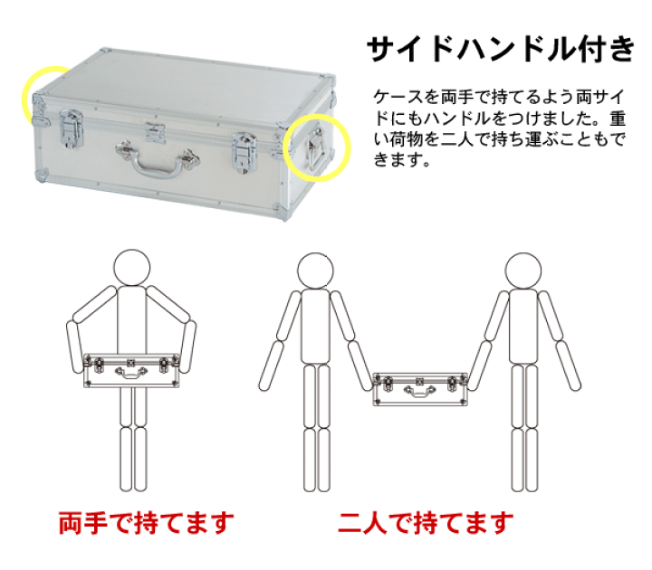 楽天市場】【日本製 / 石川トランク】ジュラルミンケース アルミ