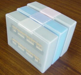 ISHIKAWATRUNK トレインケース 2両 Nゲージ用 3ケースセット NG-1　石川トランク