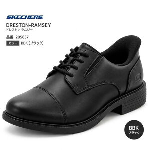 �X�P�b�`���[�Y DRESTON RAMSEY 205837 �����Y �r�W�l�X�V���[�Y �X���b�v�C���Y �h�� WATERPROOF �������[�t�H�[�� 2E 25.0�`27.0cm �u���b�N �� �a�m�C SKECHERS